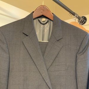 Burberry men’s suit 52L, 36L pants